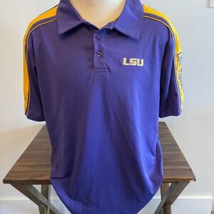 Chillwear LSU Embroidered Polo Size XL
